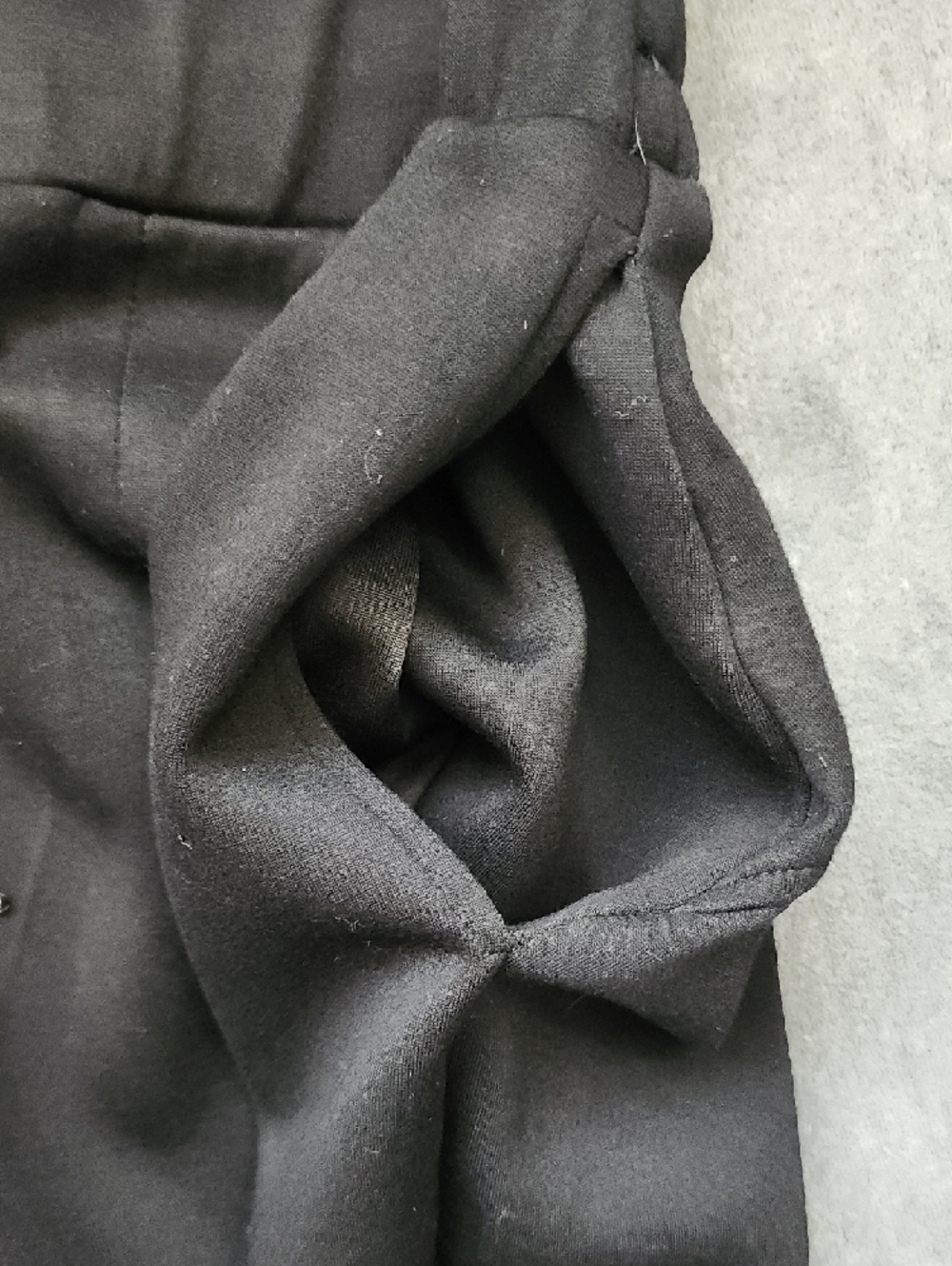 Sleek Black Sleeveless Drawstring Jumpsuit - Picture 11 of 11